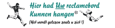 Hier had u bord kunnen hangen